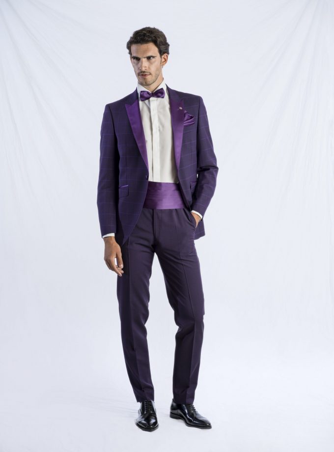 Costum ceremonie clasic fucsia FRC20P55-MJ49