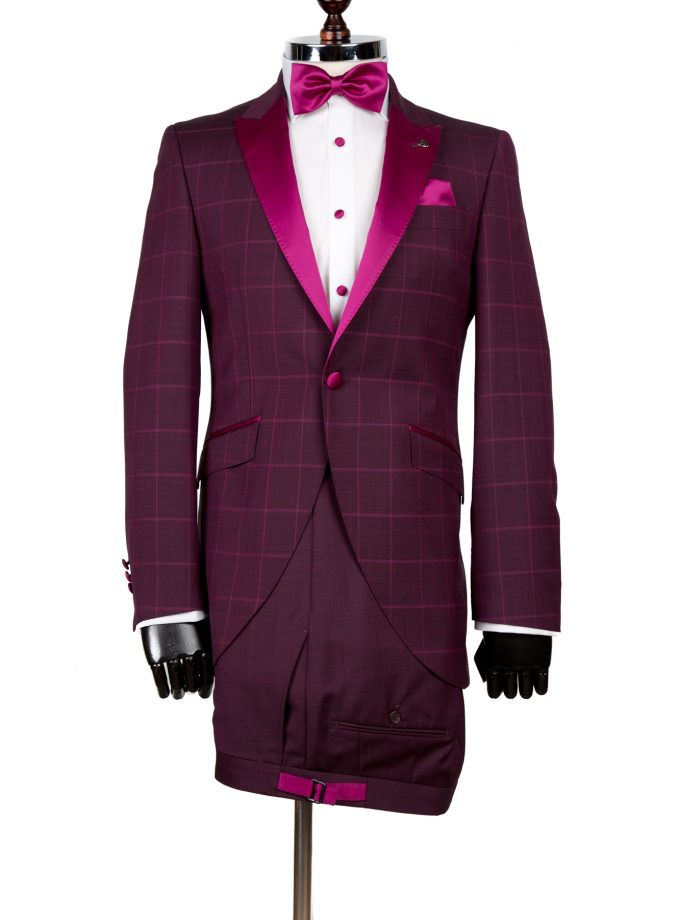 Costum ceremonie clasic fucsia FRC20P55-MJ49